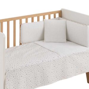 Edredón, protector y cojín Minimal Gris