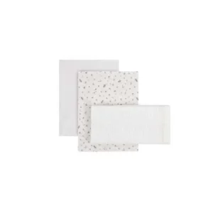 Sábanas para moises, minicuna o cuna Minimal Gris