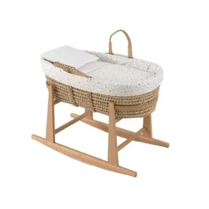 Cuna Moises Minimal Gris